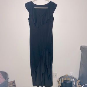 Womens Black Evening Gown